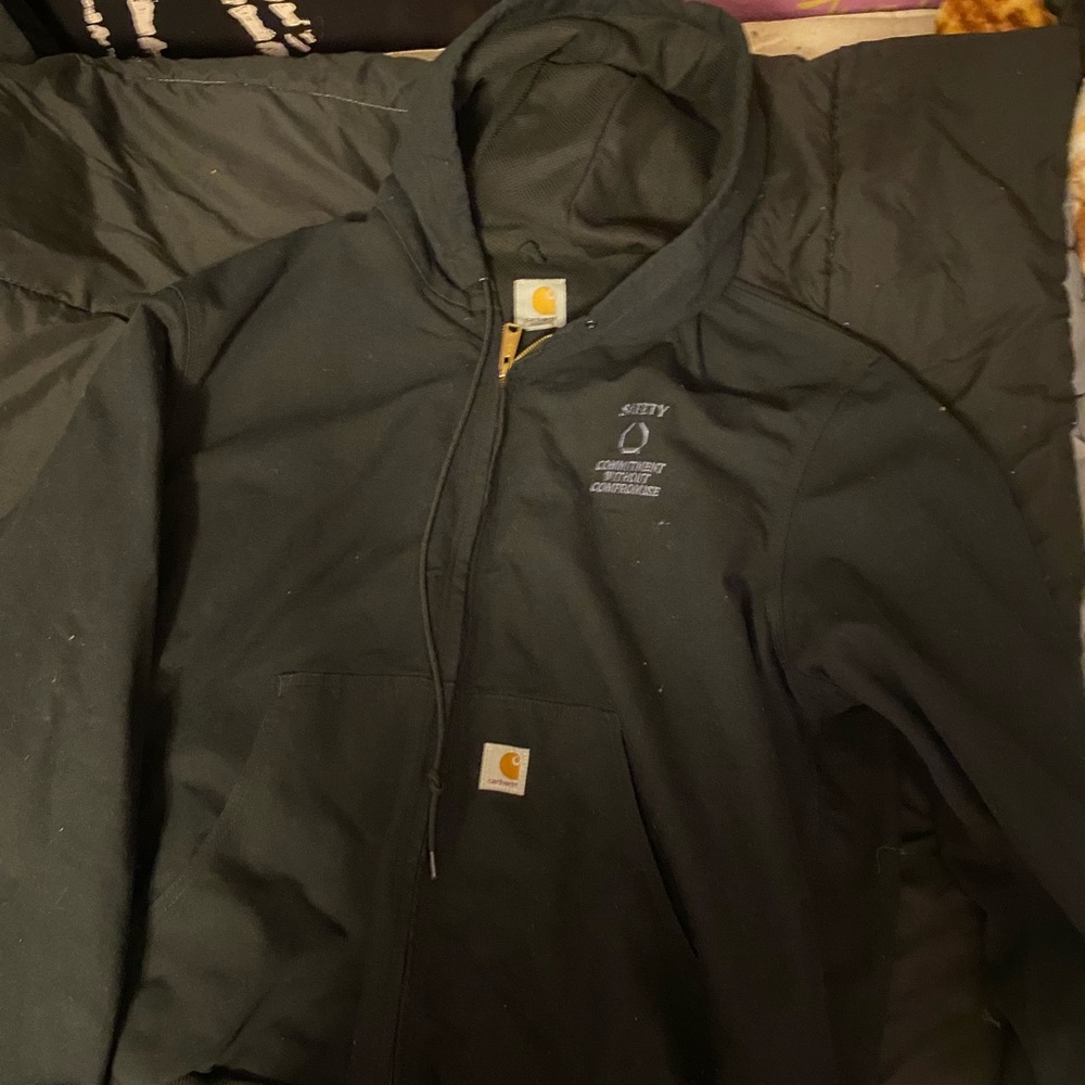 Carhartt Dark Hoodie with Zipper